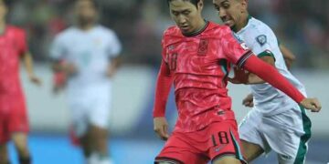 كوريا الجنوبية تحقق فوزا صعبا على العراق في تصفيات كأس العالم 2026